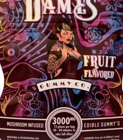 Dames Mushroom Infused Gummies – 3000mg