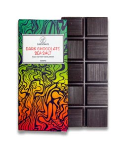 Shroomies – Magic Mushroom Chocolate Bar – Dark Chocolate Sea Salt 5000mg