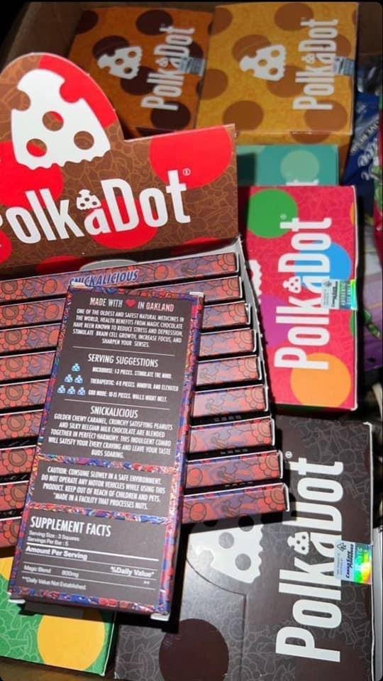 polkadot chocolate bars polkadot chocolate bars