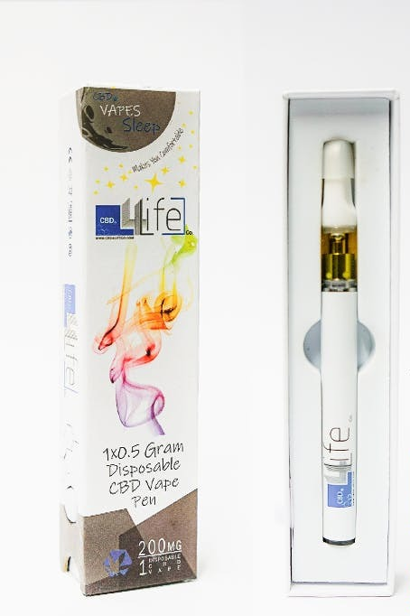 CBD4LIFE 200MG Disposable Vape Morning/Sleep/Relax-CBD 200%