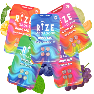 Rize | Grape Ape Mushroom Party Tabs 8000mg